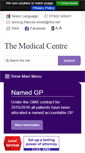 Mobile Screenshot of medicalcentredoncaster.co.uk