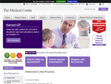 Tablet Screenshot of medicalcentredoncaster.co.uk